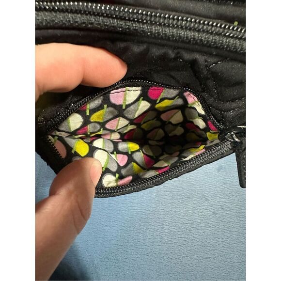 Vera Bradley Mini Hipster Cross Body Classic Black One Size - Picture 2 of 6